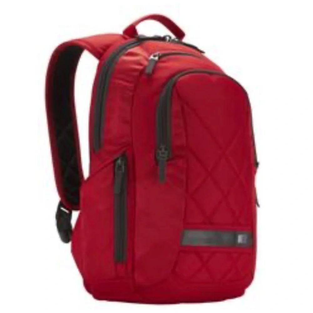 Case Logic Red 16" Laptop Backpack NWOT New Without Tags - Picture 2 of 8